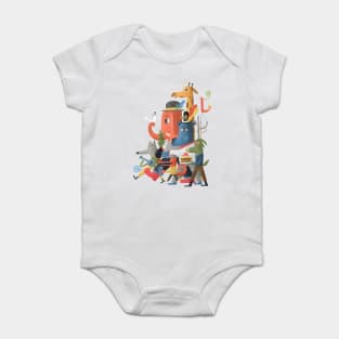 The animal parade Baby Bodysuit